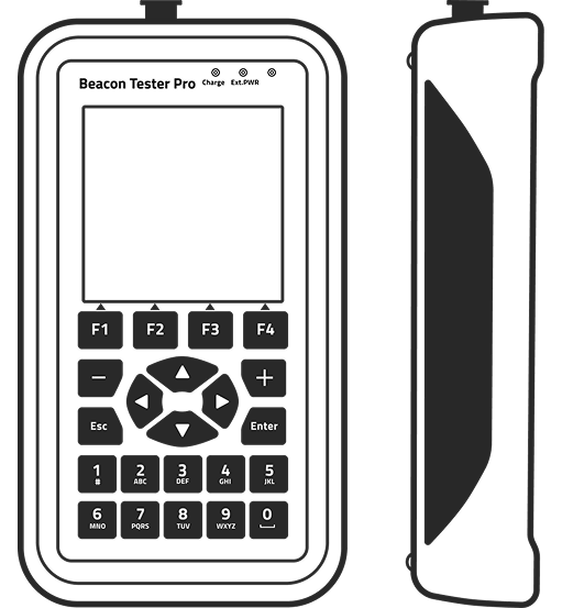 Beacon Tester Pro Dimensions