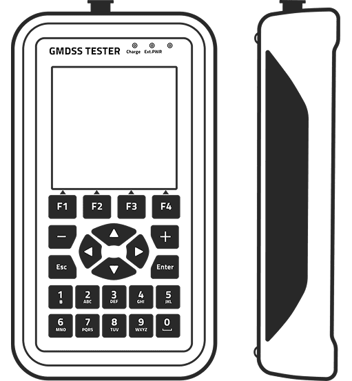 GMDSS Multi Tester MRTS-7Pro Dimensions